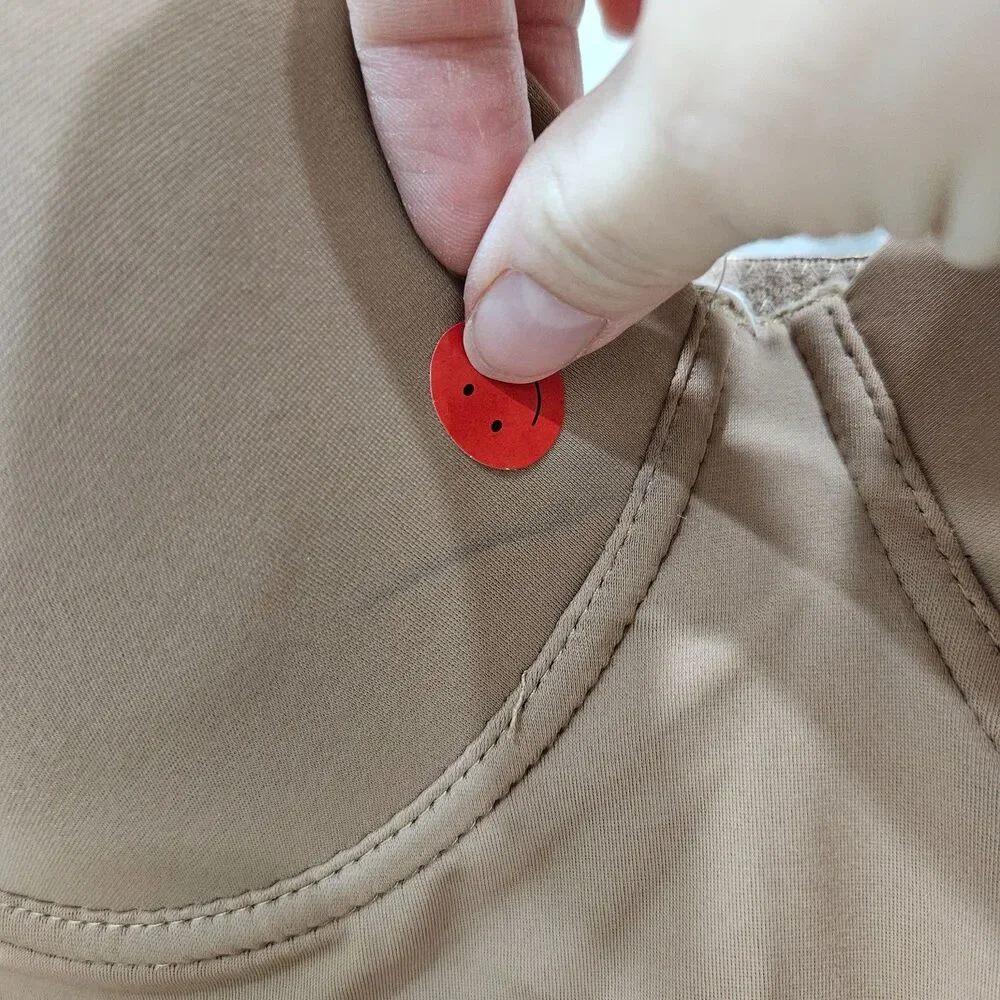 Delta Burke Smooth Shaping Camisole Pack of 2 1X Tan Shapewear Stretch Neutral - Picture 2 of 10